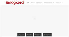 Desktop Screenshot of magicseal.com